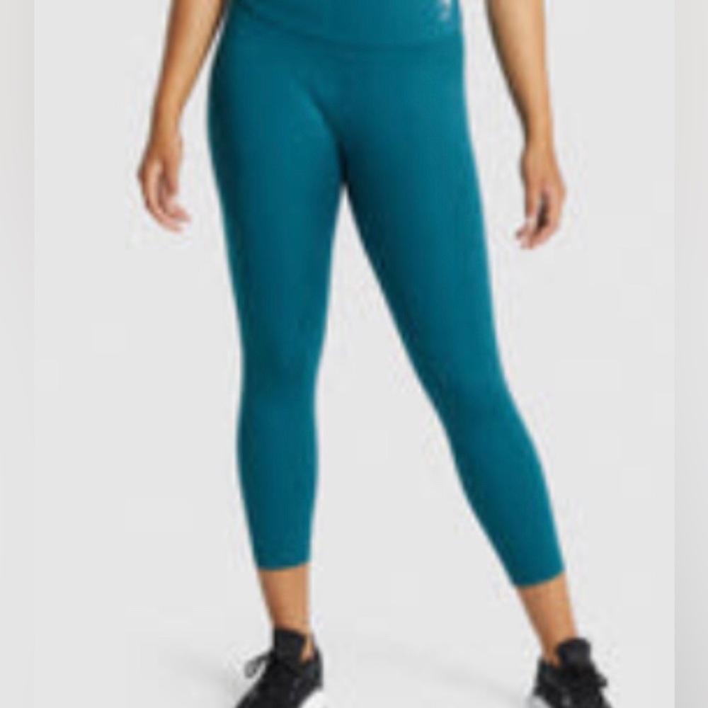 Gymshark Training 7/8 Length Leggings Teal!